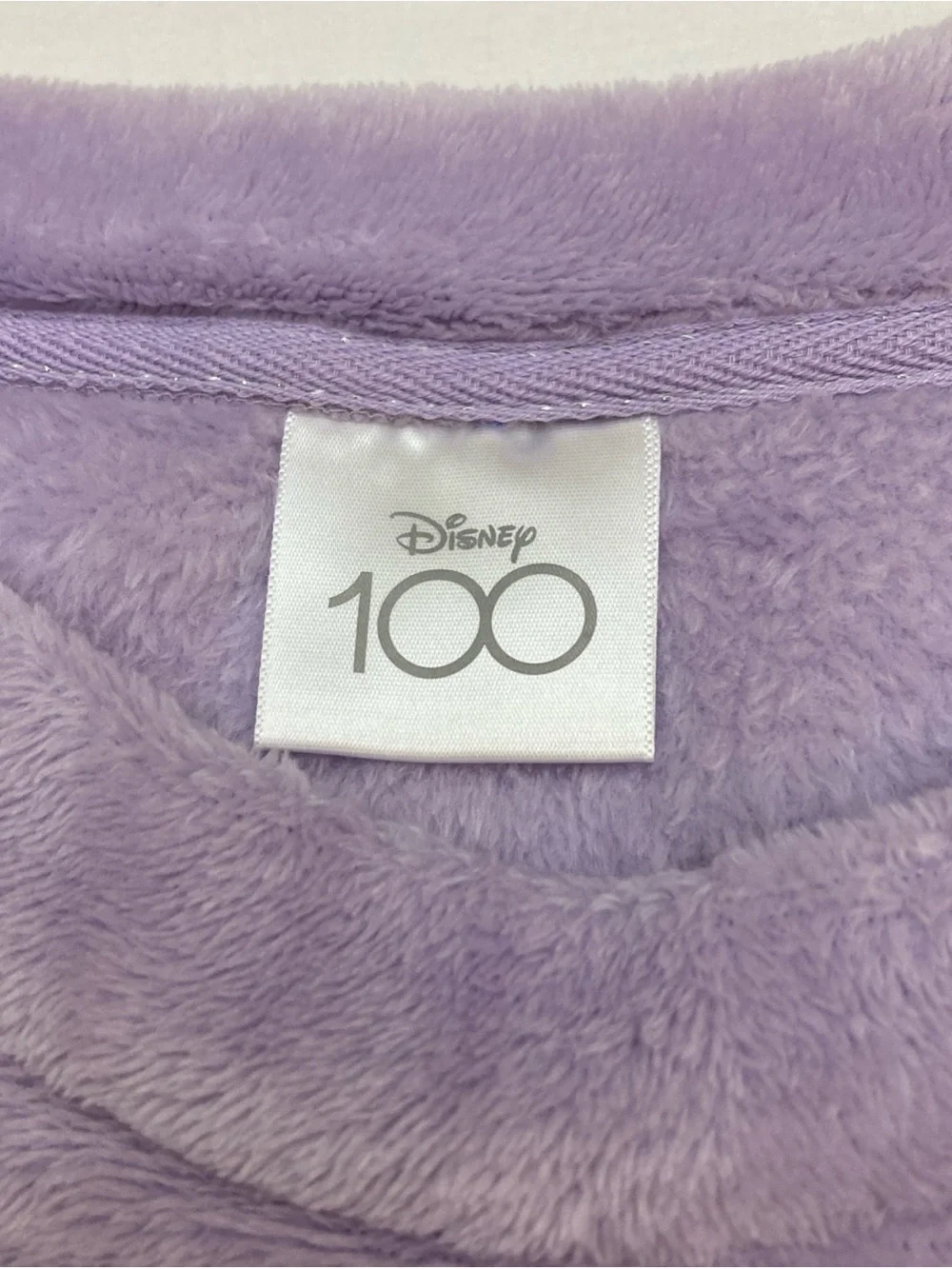 Disney 100th Anniversary Lavender Sleep Top with Jack Skellington Character Face